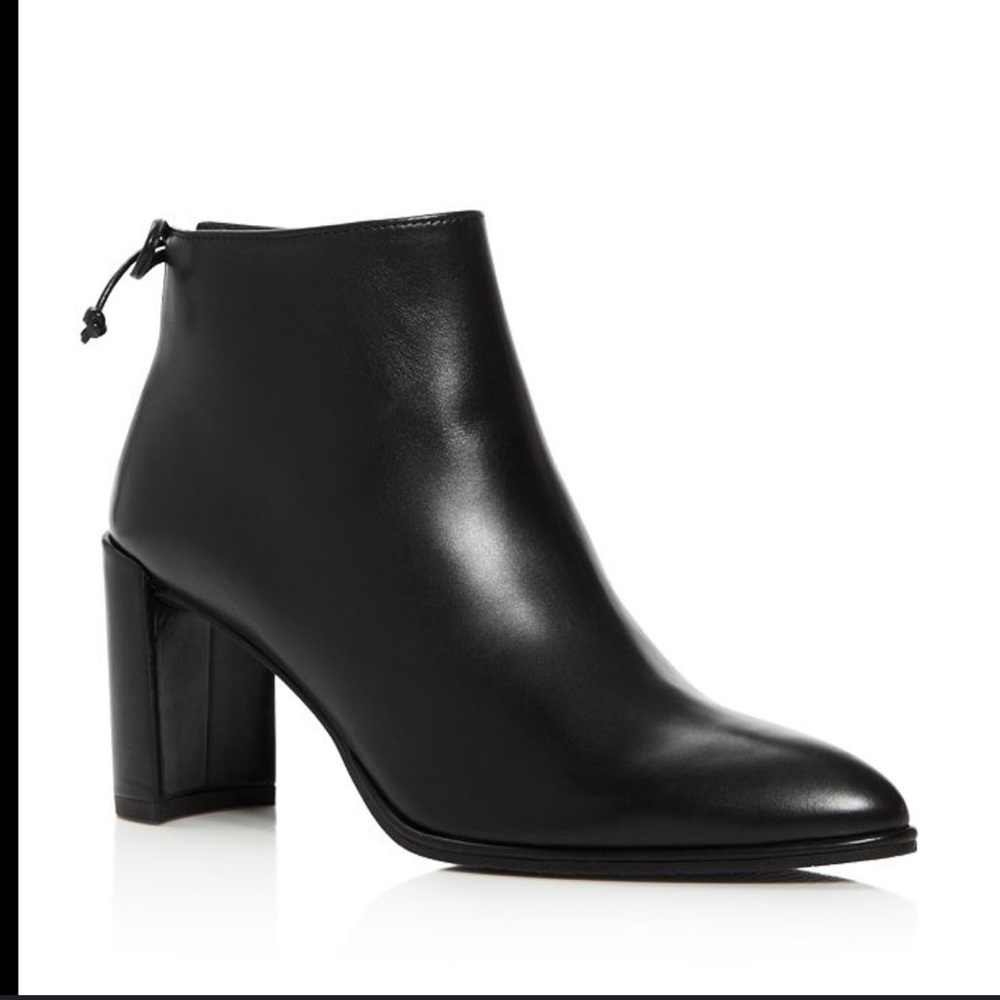 Stuart weitzman Women's Lofty Block Heel Booties